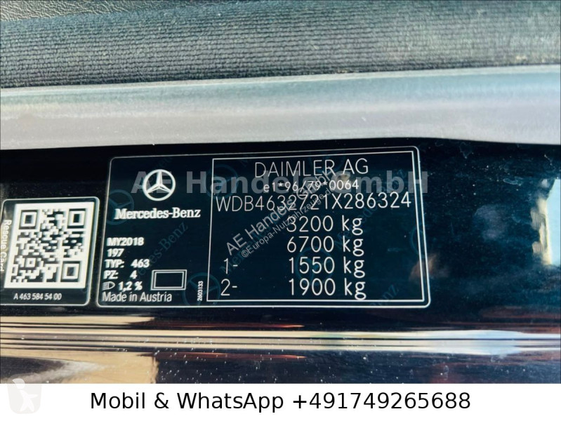 عربة نفعية Mercedes G 63 A V8 4Matic...