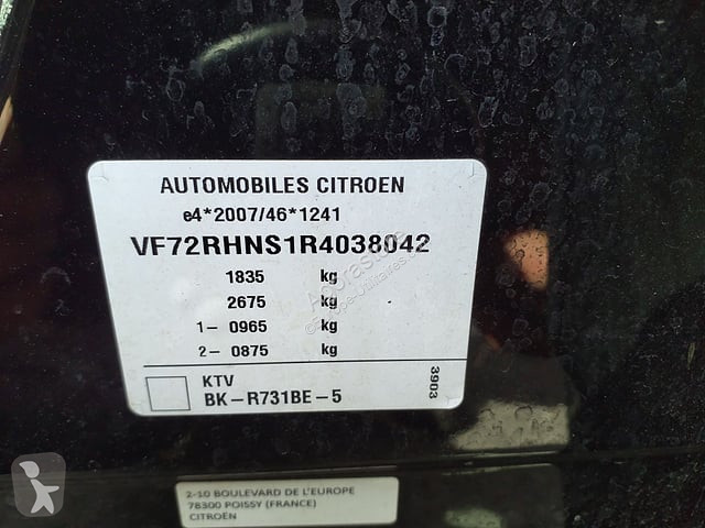 Haszongépjármű Citroën C3 AIRCR.