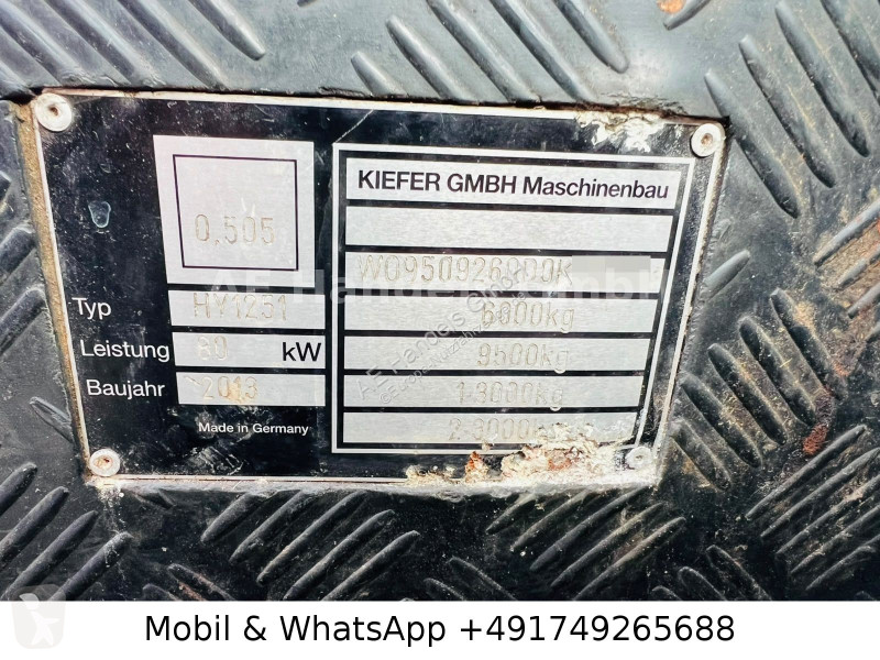 Užitkové vozidlo  Kiefer Bokimobil HY 1251 3.0...