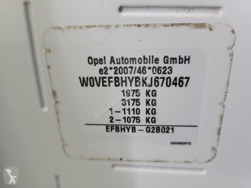 Véhicule utilitaire Opel 1.6D L1H1 Edition