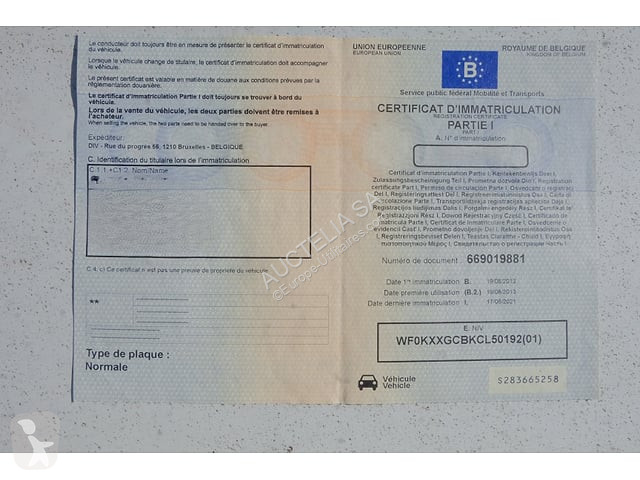 Užitkové vozidlo Ford ST