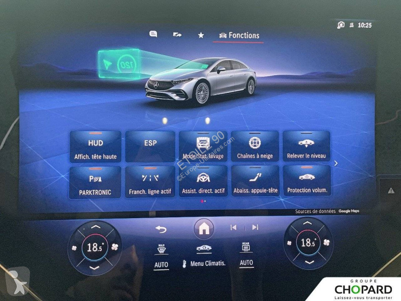 Samochód dostawczy Mercedes EQS 580 4Matic