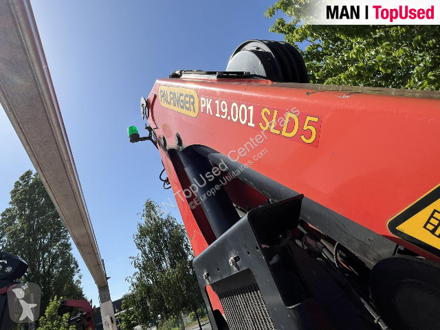 Scania Porteur SCANIA PLATEAU GRUE van