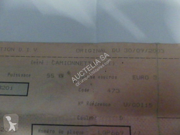 Véhicule utilitaire Opel 1,7 Cdi