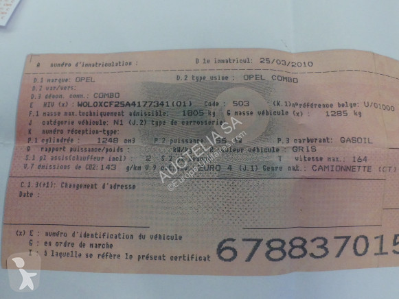 Furgoneta Opel CDTI