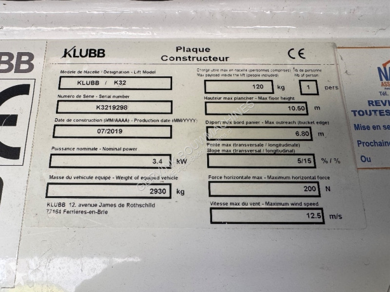 Véhicule utilitaire Renault Klubb K 32