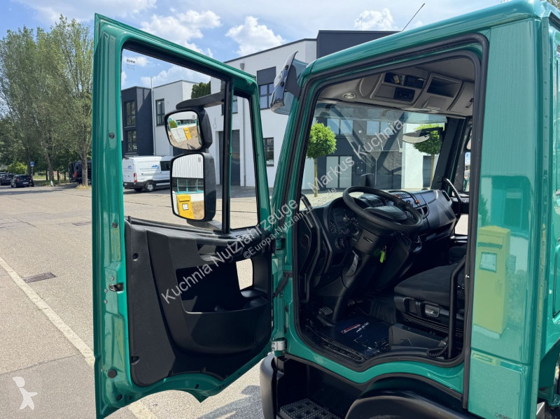 شاحنة Iveco 75-21 HEGLA-Glastransport Kran Funk E6