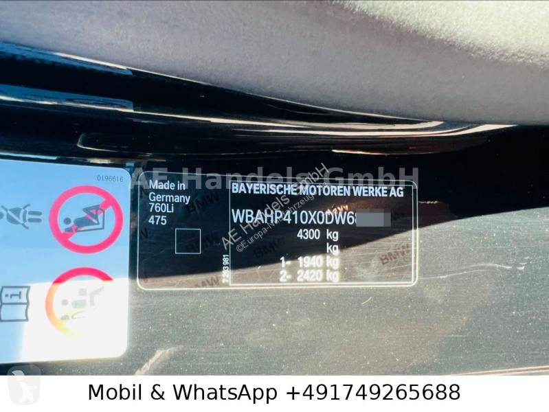 Samochód dostawczy BMW 760 Li 6.0 V12...