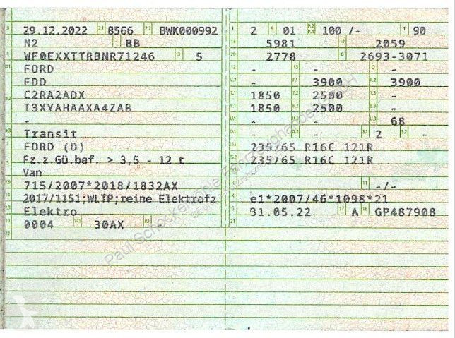Лекотоварен автомобил Ford Kasten E 390 L3...
