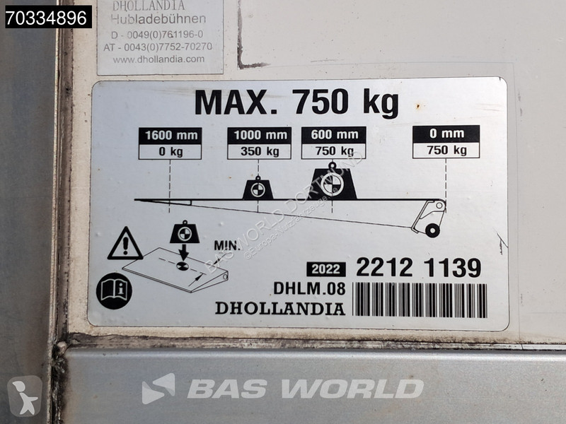 عربة نفعية Ford 170pk Ladebordwand 170PS Koffer...