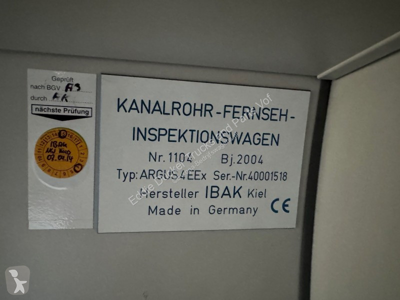 Autoutilitară Mercedes D RIOOLINSPECTIE...