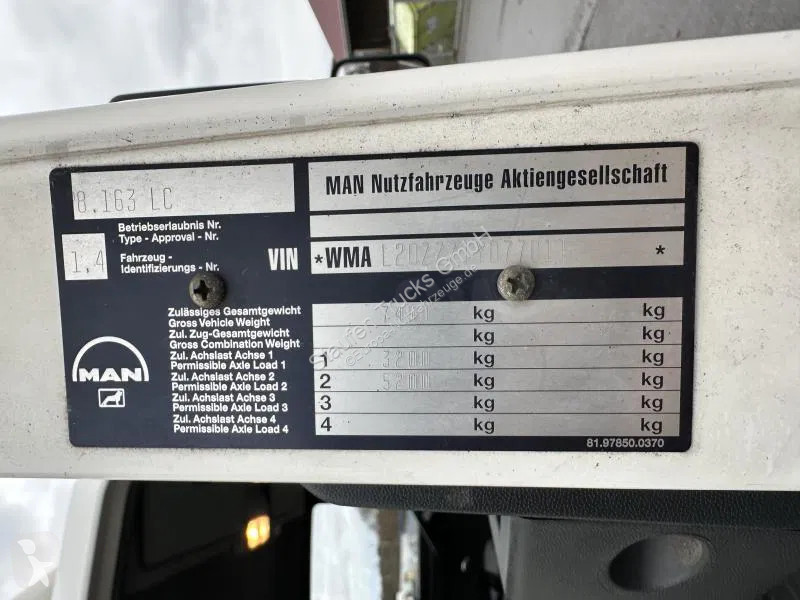 Nyttofordon MAN Koffer / LBW blatt/blatt