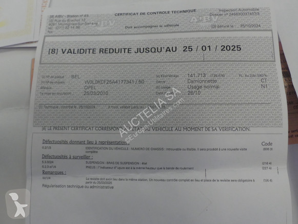 Furgoneta Opel CDTI