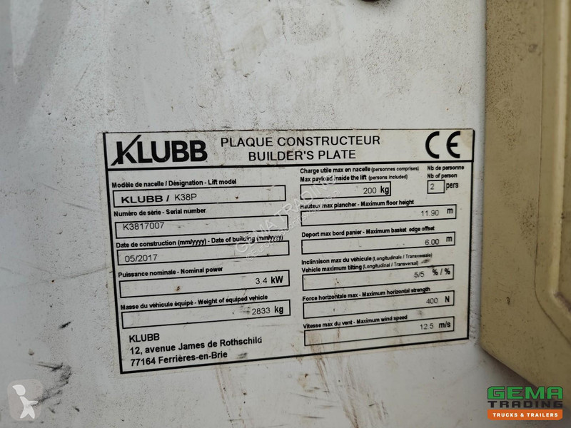 Nyttofordon Renault Euro6B - Klubb K38P...