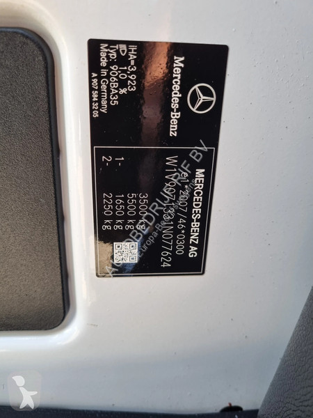 Furgoneta Mercedes 316 CDI Kuhlkoffer/ V500 MAX...