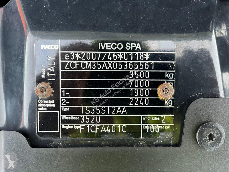 Veículo utilitário Iveco 35S14N CNG! XARIOS 350...