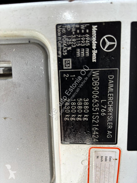 Véhicule utilitaire Mercedes 315 CDI