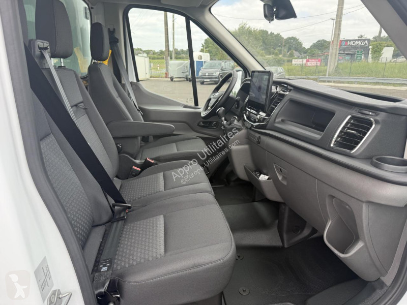 عربة نفعية Ford TRANSIT 165ch benne et coffre +...
