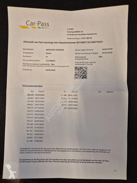Furgoneta Mercedes 316 CDI Kuhlkoffer/ V500 MAX...