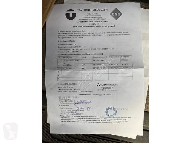 Véhicule utilitaire Seat TGI