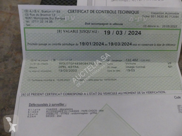 Véhicule utilitaire Opel 1,7 Dti