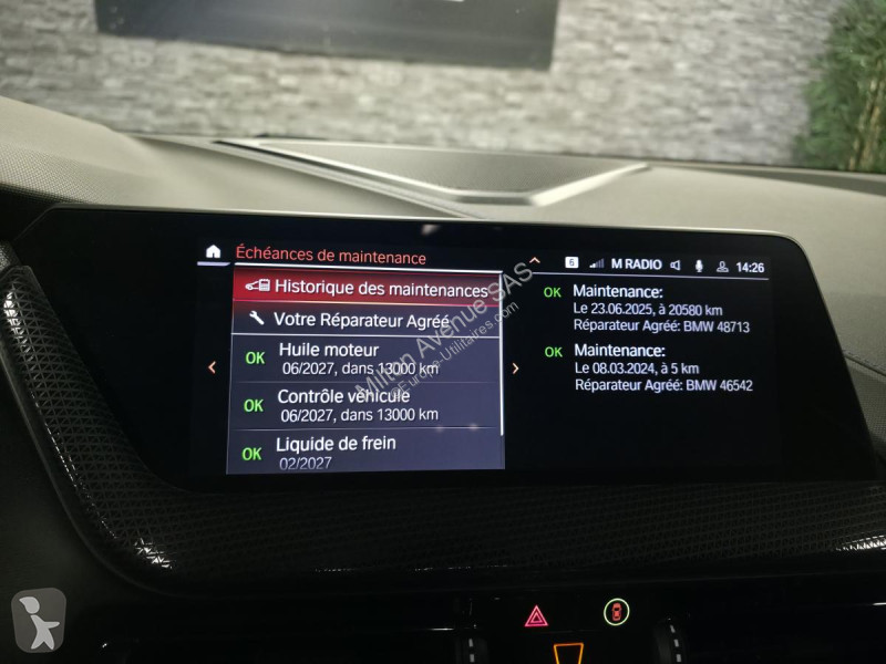 عربة نفعية BMW SERIE 1 116d - BV DKG  F40 M Sport