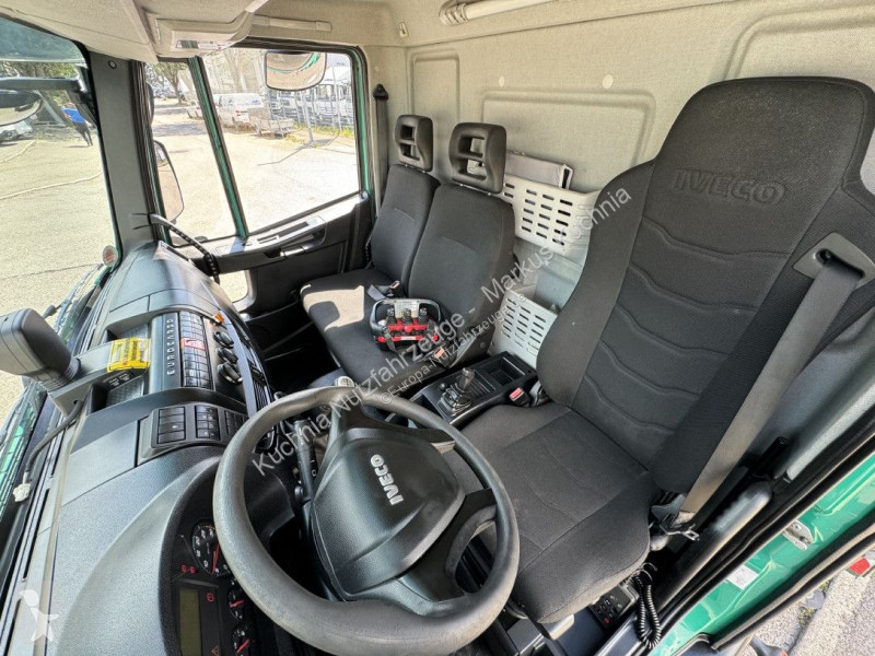 شاحنة Iveco 75-21 HEGLA-Glastransport Kran Funk E6