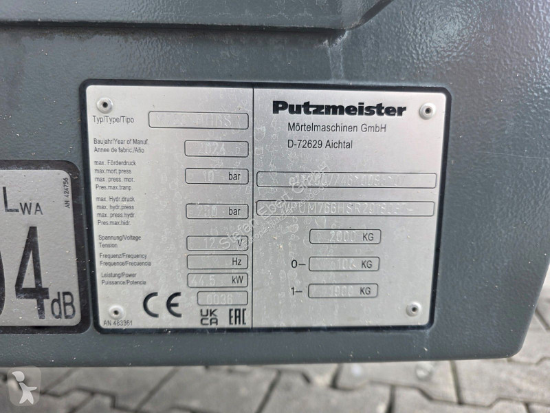 Furgoneta  Putzmeister Mixokret M760 DHBS...
