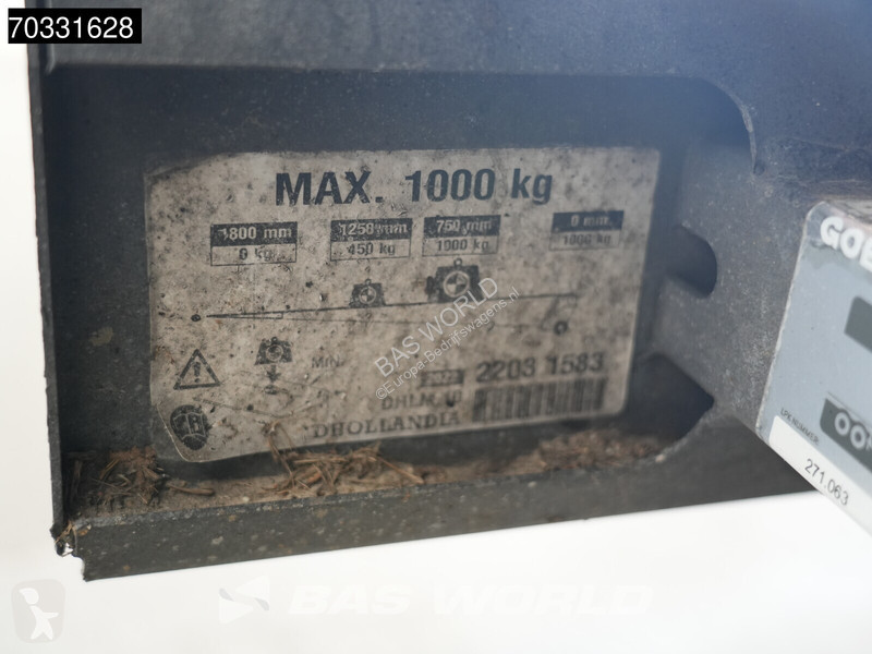 Iveco 40C16 XL 1000KG Laadklep Automaat Zijdeur...