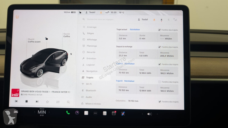 Véhicule utilitaire Tesla  MODEL 3