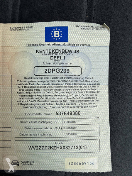 Samochód dostawczy Volkswagen Kombi Maxi