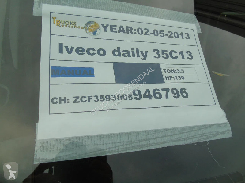 Nyttofordon Iveco 35C13 + LIFT + EURO 5