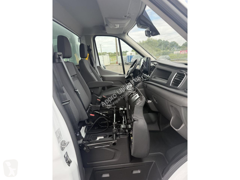 عربة نفعية Ford TRANSIT 165ch benne et coffre +...