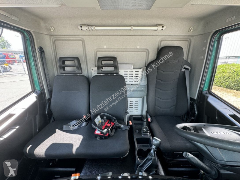 شاحنة Iveco 75-21 HEGLA-Glastransport Kran Funk E6
