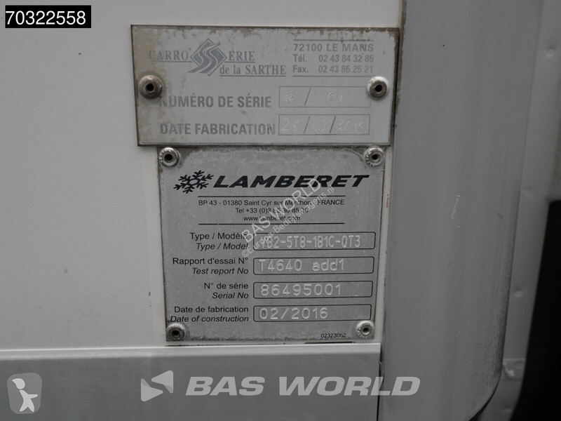 Véhicule utilitaire Iveco 70C18 3.0L Lamberet...