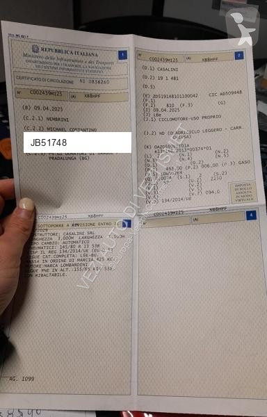 Užitkové vozidlo Piaggio Casalini