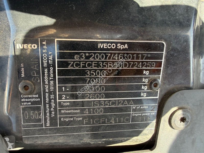 Užitkové vozidlo Iveco 35C16