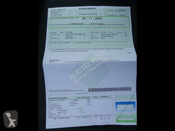 Veicolo commerciale Renault megane
