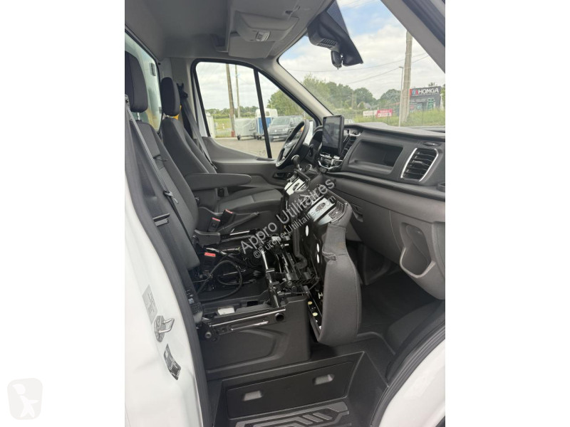 عربة نفعية Ford TRANSIT 165ch benne et coffre +...