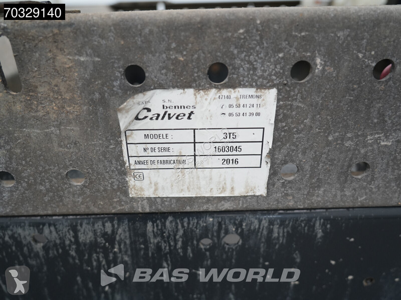 عربة نفعية Iveco 35C17 3.0L Kipper Dubbel...
