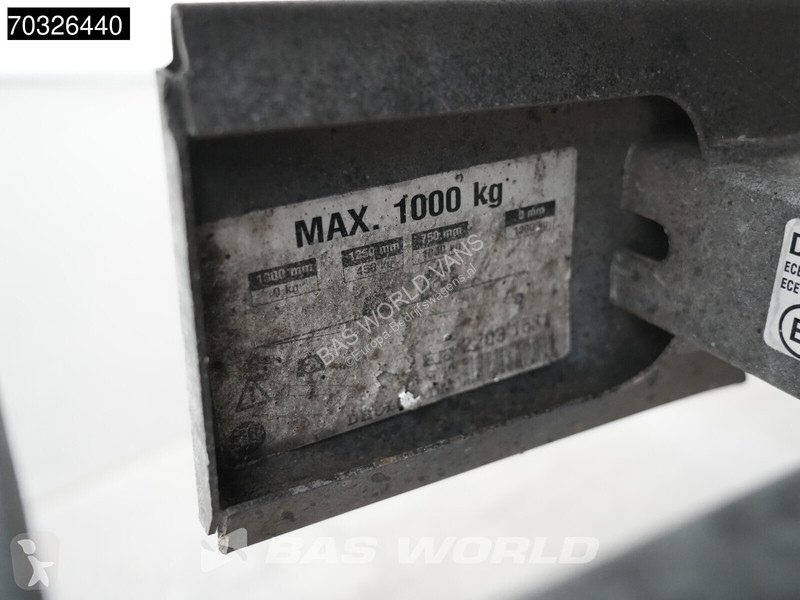 Iveco 40C16 XL 1000KG Laadklep Automaat Zijdeur...