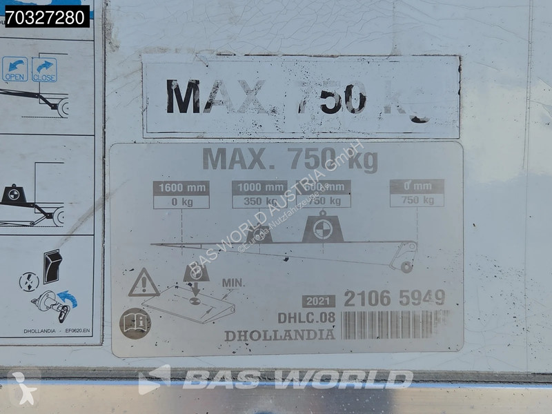 عربة نفعية Iveco 35C16 3.0L Laadklep...