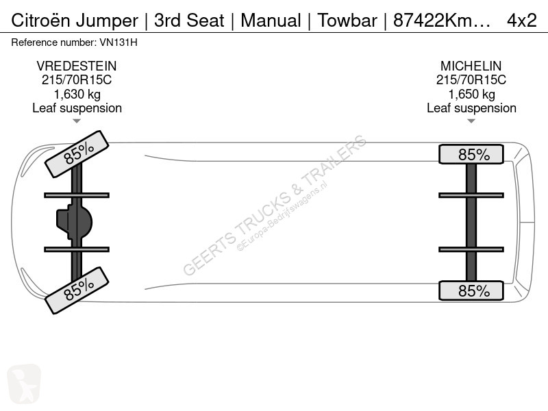 عربة نفعية Citroën | 3rd Seat | Manual | Towbar...