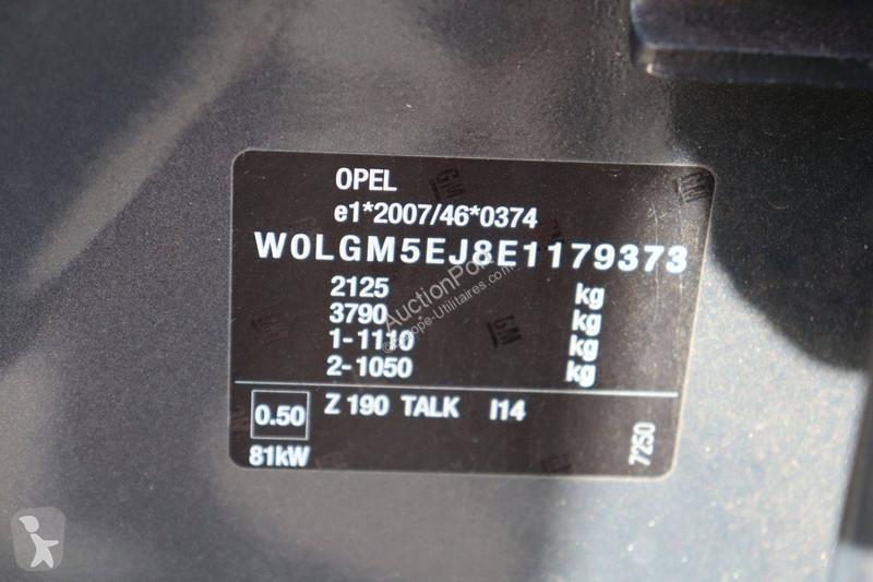 Véhicule utilitaire Opel