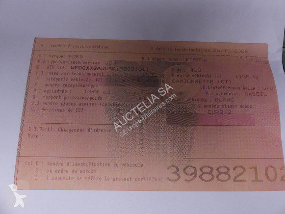 Nyttofordon Ford FIESTA TDCI