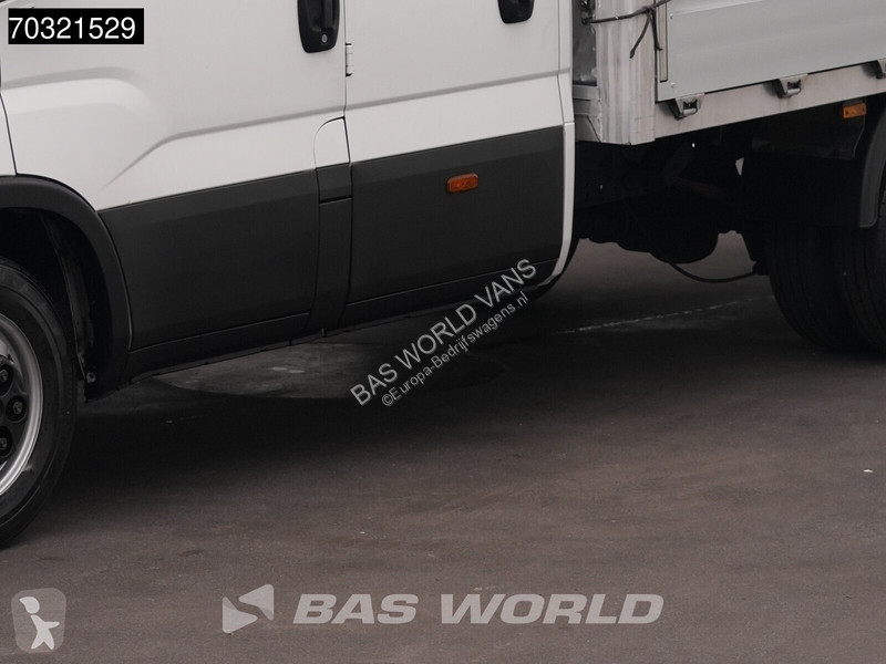 Iveco 35C14 Dubbel Cabine Open Laadbak Huif...