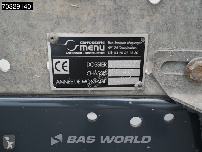 عربة نفعية Iveco 35C17 3.0L Kipper Dubbel...