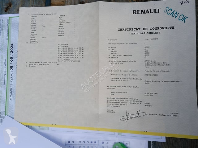 Bedrijfswagen Renault Mégane