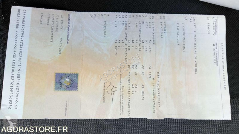 Véhicule utilitaire Citroën C4