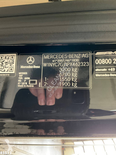 Veicolo commerciale Mercedes 63 V8 A Night line...